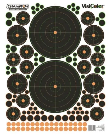 Champion Visicolor 8'' Adhesive Targets