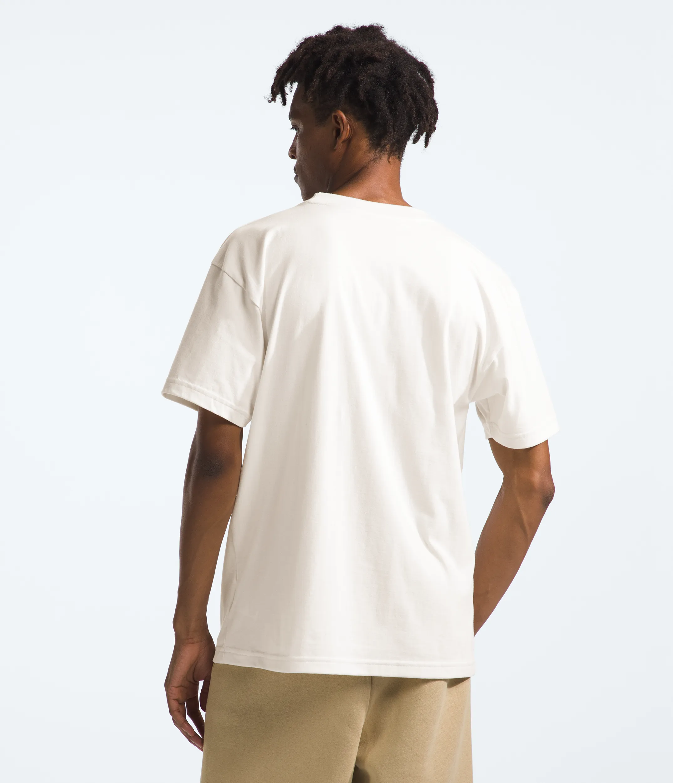Evolution Box Fit Tee | White Dune