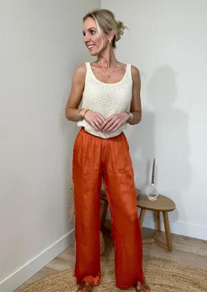 FLO SATIN PANTS