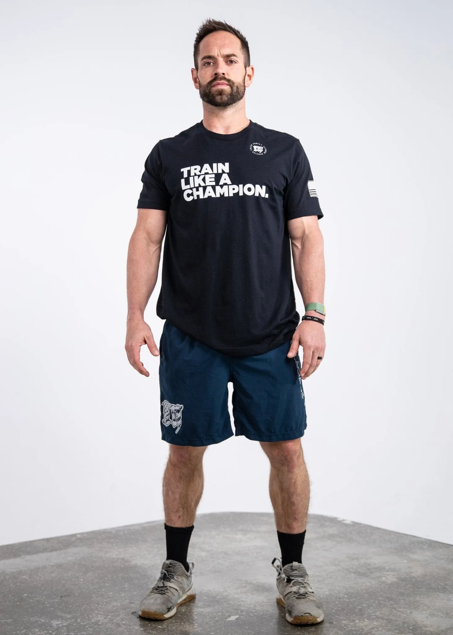 Train Like a Champion 2.0 T-Shirt: Black